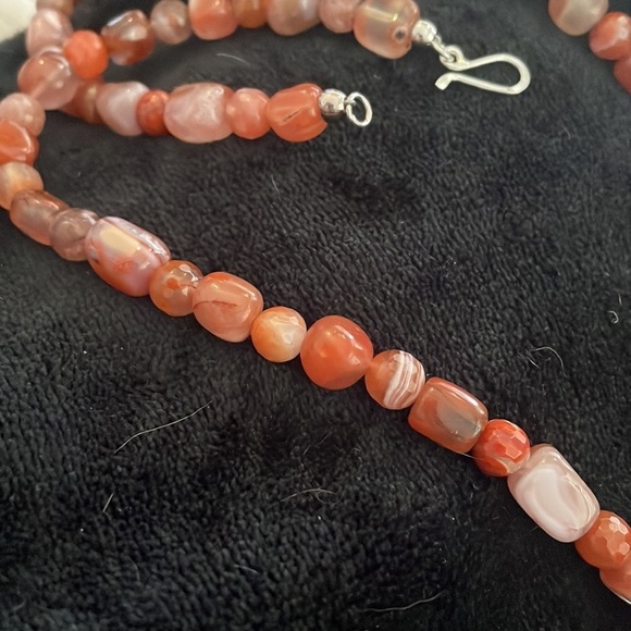 Hessonite Garnet Bead Necklace by Jay King - Picture 9 of 11